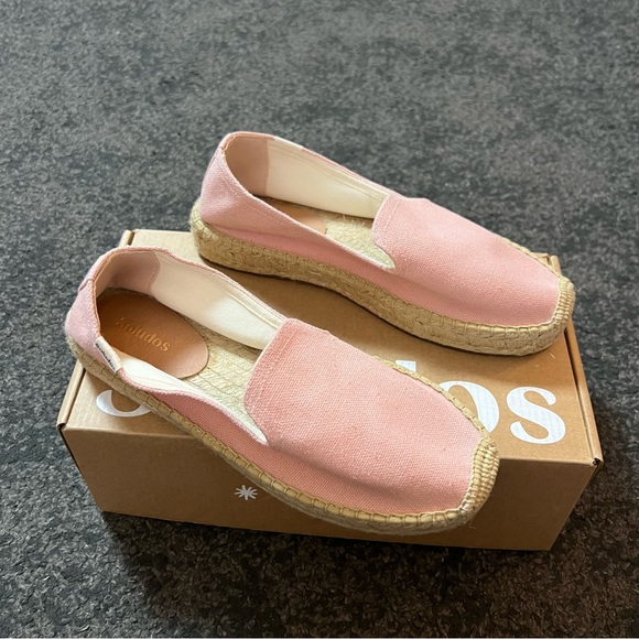 Anthropologie soludos platform smoking slippers espadrilles - Picture 3 of 7